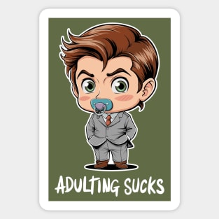 Adulting Sucks Sticker